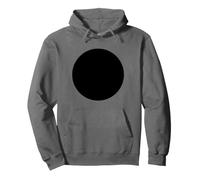 Minimalist Black Circle Geometric Dot Graphic Sweat à Capuche