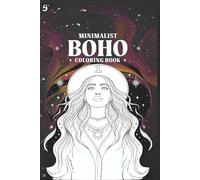 Minimalist Boho Coloring Book 1: Minimalist Boho Coloring Book for Kids, Volume 1