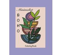 Minimalist Boho: Coloring Book