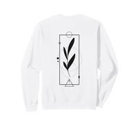 Minimalist Botanical Line Art Sweatshirt