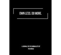 Minimalist Daily Planner and Journal - Undated Diary, Notebook, and Organizer for Simplicity, Productivity, and Mindfulness - Perfect Birthday Gift for Girls, Boys, Teens, and Adults