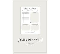 Minimalist Daily Planner for Focus and Productivity - Undated 168-Day Organizer with To-Do List, Daily Schedule, Mood Tracker & Reflection Journal (24 Weeks)