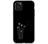 Minimalist Dandelion Line Art Nature Design Coque pour iPhone 11 Pro Max