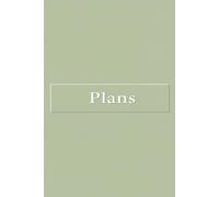 Minimalist Goal Planner and To-Do List- 6 x 9 Elegant Sage Green Notebook for Professionals & Students | Daily Writing Journal with Clean Scandinavian Aesthetic for Office, School & Life