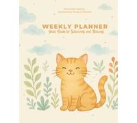Minimalist Homeschool Weekly Planner - Cat in the Garden Edition: A 12-Month Undated Planner for Teens with ADHD, Neurodivergent & Visual Learners: ... for Homeschool & High School Students