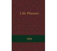 Minimalist Life Planner 2026 - Customizable Daily, Weekly & Monthly Layouts: Plan your day, week, and month exactly how you want - fully blank spaces for dates and hours.