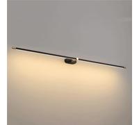 Minimalist Modern Wall Sconce Warm Light Linear Strip Lighting Fixture for Bathroom Mirror Living Room Hallway Cabinet Dressing Home Decor