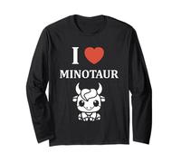 Minimalist Monster Minotaur Greek mythology i love Minotaur Manche Longue