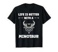 Minimalist Monster Minotaur Greek mythology i'm a Minotaur T-Shirt