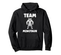 Minimalist Monster Minotaur Greek mythology team Minotaur Sweat à Capuche