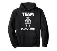 Minimalist Monster Minotaur Greek mythology team Minotaur Sweat à Capuche