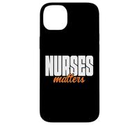 Minimalist Nurses Matters Hospital Staff Art Healthcare Coque pour iPhone 14 Plus