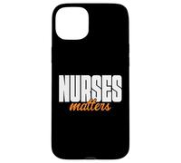 Minimalist Nurses Matters Hospital Staff Art Healthcare Coque pour iPhone 15 Plus