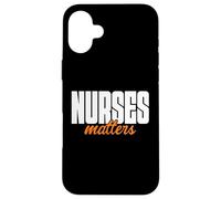 Minimalist Nurses Matters Hospital Staff Art Healthcare Coque pour iPhone 16 Plus