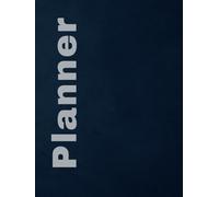 Minimalist Planner Blue: Organize your life with simplicity and calm - one page a day for a focused, minimalist routine.