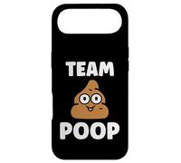 Minimalist Quote Little Poop Humor Simple Team Poop Coque pour iPhone Air