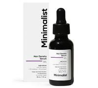 Minimalist Sérum de croissance des cheveux Actives 18 % - Avec Procapil, Capixyl, Redensyl, Anagain et Baicapil pour le contrôle de la perte de cheveux pour hommes et femmes, noir, 30 ml (1 pièce)