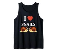 Minimalist snail Animals Funny little i love Snails Débardeur