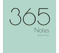 Minimalist undated Notes for 365 days: pages to write, reflect, and plan every day of the year - start anytime and make it your own.