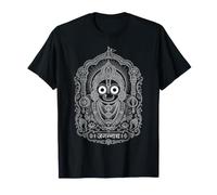 Minimaliste Jagannath Univers Dieu Mythologie hindouiste Hindouisme T-Shirt