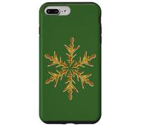 Minimaliste Jaune Flocon de Neige Moche Noël Vector Art Coque pour iPhone 7 Plus/8 Plus