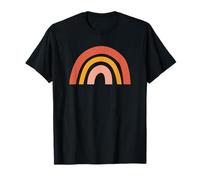 Minimaliste Modern Boho Esthétique Rainbow Terracotta Blush T-Shirt