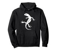 Minimaliste Petite Salamandres lézard Simple Salamandre Sweat à Capuche
