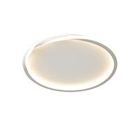 Minimaliste rond ultra-mince à plafond intégré Lil de plafond en trois couleurs Ajustement mural réglable plafonnier lampe haute transmission de plafond de silice pour restaurants, villas, boutiques