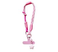 Minimalistes Attache de téléphone Fermoirs métalliques renforcés Cordon en polyester souple Anti-chute Sangle de poignet réglable Pendentif réglable Anti-chute Sangle de téléphone