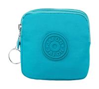 Minimalists Pochette étanche pour porte-clés Solution de rangement pour pièces de monnaie Design portefeuille, Vert, Taille unique