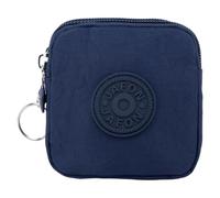 Minimalists Pochette étanche pour porte-clés Solution de rangement pour pièces de monnaie Design portefeuille, bleu marine, Taille unique