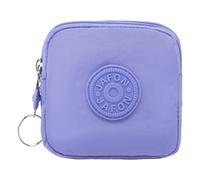Minimalists Pochette étanche pour porte-clés Solution de rangement pour pièces de monnaie Design portefeuille, Violet lavande, Taille unique