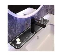 Minimally designed kitchen faucet absorbent pad, bathroom countertop drain pad, narrow square hole diatomaceous earth, can be cut and wiped with anti