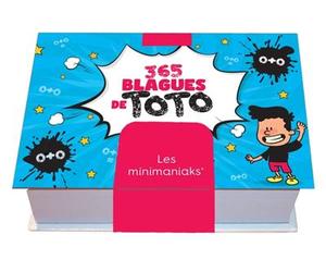 Minimaniak - 365 blagues de Toto, mini calendrier - Collectif - Editions 365 - cartonné - Ephéméride