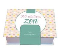 Éditions 365 – Minimaniak 365 citations zen – Mini calendrier