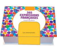 Minimaniak 365 expressions françaises - mini calendrier - Christian Romain - Editions 365 - broché - Ephéméride