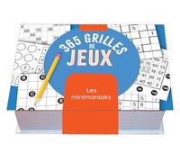Collectif – Minimaniak : 365 grilles de jeux, 1 page par jour – Éphéméride – Éditions 365
