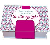 Minimaniak 365 pensées pour voir la vie en rose - mini calendrier