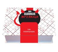 Minimaniak 365 sudokus infernaux - mini-calendrier, 1 grille par jour - Collectif - Editions 365 - broché - Ephéméride