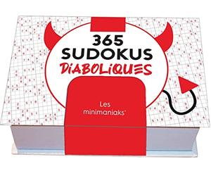 Minimaniak Sudokus diaboliques - mini calendrier, 1 grille par jour