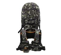 MiniMeis G4 - Porte-bébé avec support du dos - Système de portage pliable pour enfant - Jusqu'à 18 kg - Camouflage