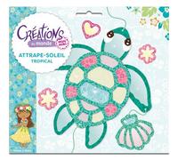 PlayBac Kit créatif Minimiki – Attrape-soleil tropical – 4 planches carton, notice pas à pas