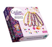 PlayBac - Kit de bracelets Minimiki - Fête mexicaine - 6 bracelets à réaliser - Julie Camel