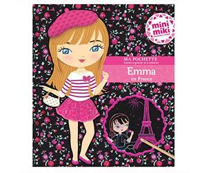 Minimiki - Ma pochette cartes à gratter et à colorier - Emma en France
