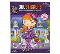 Minimiki - Mes stickers Halloween - Julie Camel - Play Bac Eds - broché - Document jeunesse