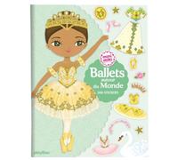 Minimiki - Stickers - Ballets autour du monde 300 Stickers - Julie Camel - Play Bac Eds - broché - Document jeunesse