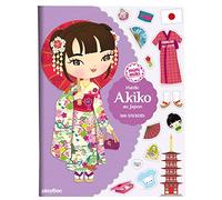 Minimiki - Stickers - Habille Akiko au Japon