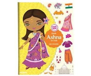 Minimiki - Stickers - Habille Ashna en Inde Julie Camel (Illustration)
