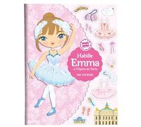 Minimiki - Stickers - Habille Emma à l'Opéra de Paris - Julie Camel - Play Bac Eds - broché - Document jeunesse