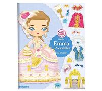 Minimiki - Stickers - Habille Emma à Versailles 300 stickers - Julie Camel - Play Bac Eds - broché - Document jeunesse